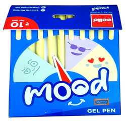 Cello Mood Gel Pen - Pack of 10